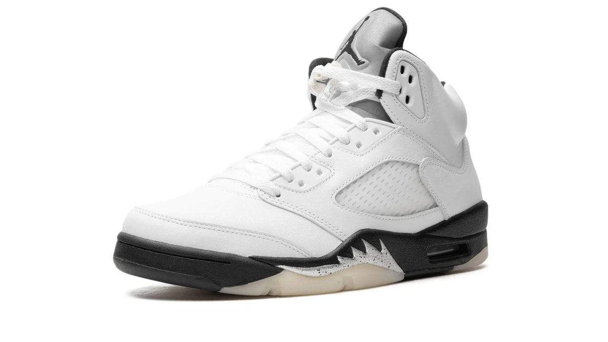 Air Jordan 5 "White/Black" sneaker product image 4 | Foot Spikes