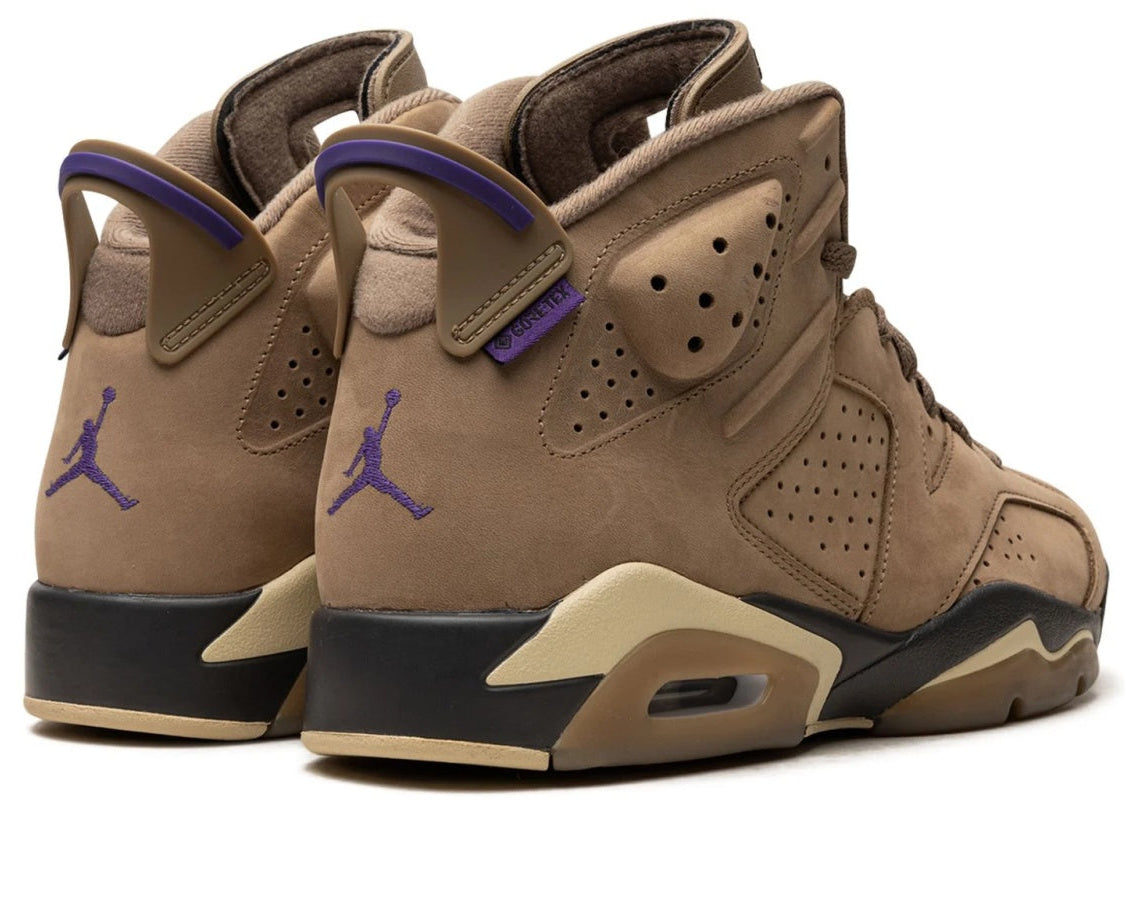 AIR JORDAN 6 GORE-TEX WMNS "Brown Kelp" sneaker product image 4 | Foot Spikes
