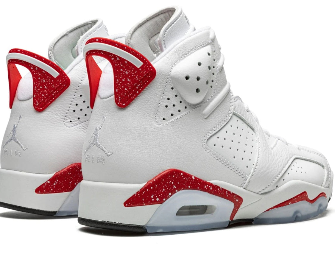 Air Jordan 6 Retro "Red Oreo" sneaker product image 4 | Foot Spikes
