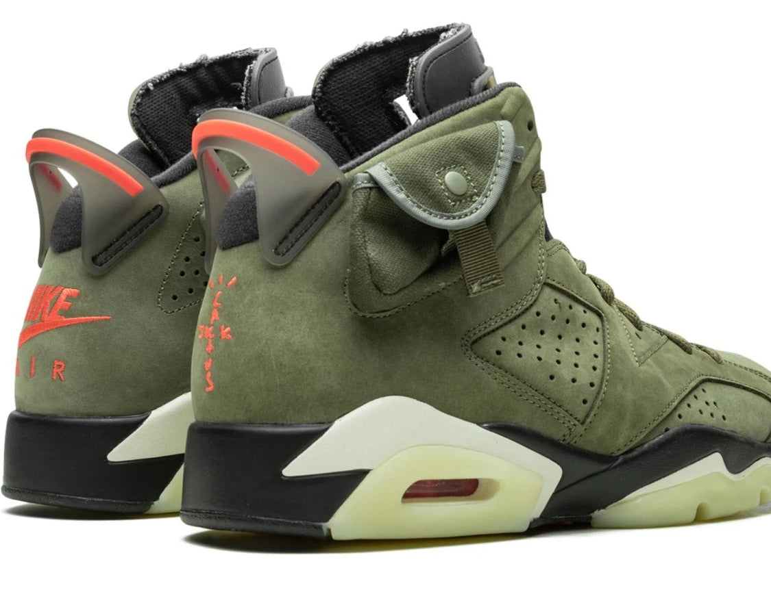 Air Jordan 6 Retro "Cactus Jack - Travis Scott" sneaker product image 4 | Foot Spikes