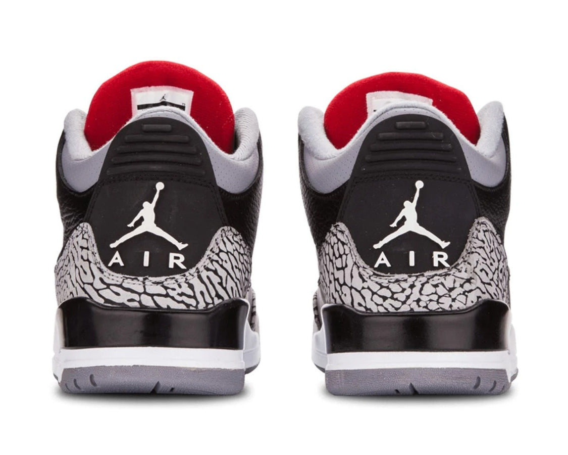 Air Jordan 3 Retro "Black Cement" sneaker product image 3 | Foot Spikes