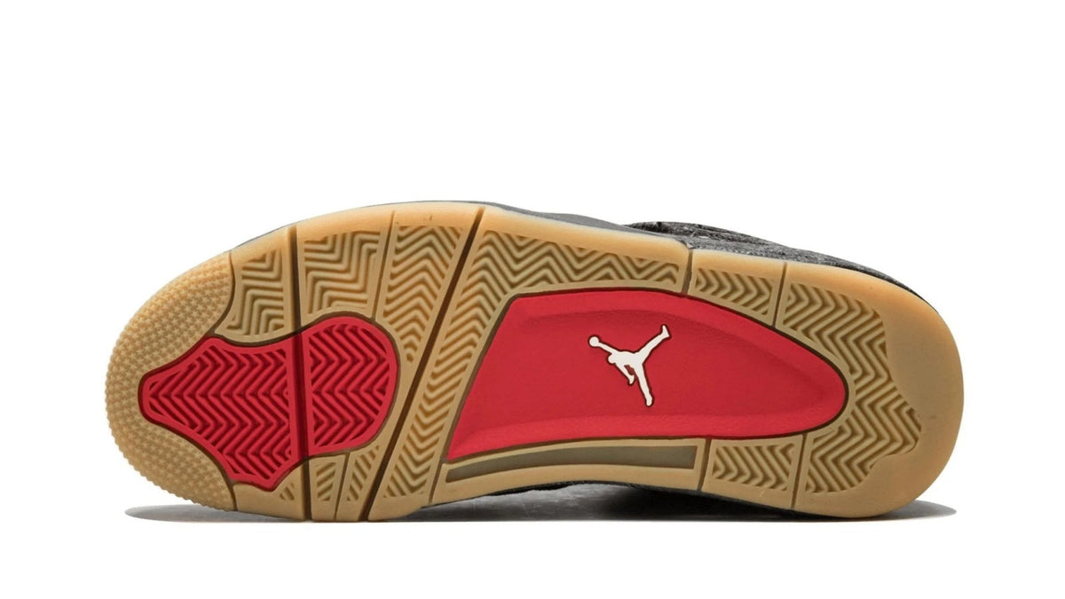 Air Jordan 4 Retro Levis NRG "Black Levis" sneaker product image 5 | Foot Spikes