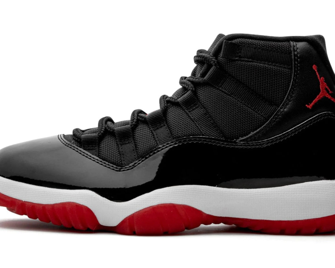 Air Jordan 11 Retro "Bred 2019" sneaker product image 1 | Foot Spikes