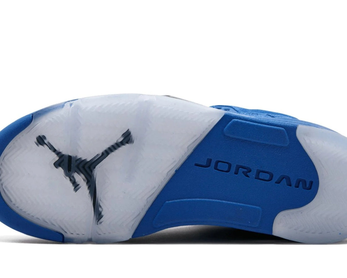 Air Jordan 5 Retro "Blue Suede" sneaker product image 5 | Foot Spikes