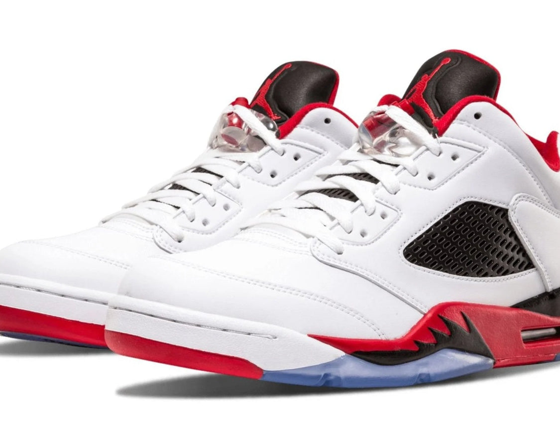 Air Jordan 5 Retro Low "Fire Red" sneaker product image 2 | Foot Spikes