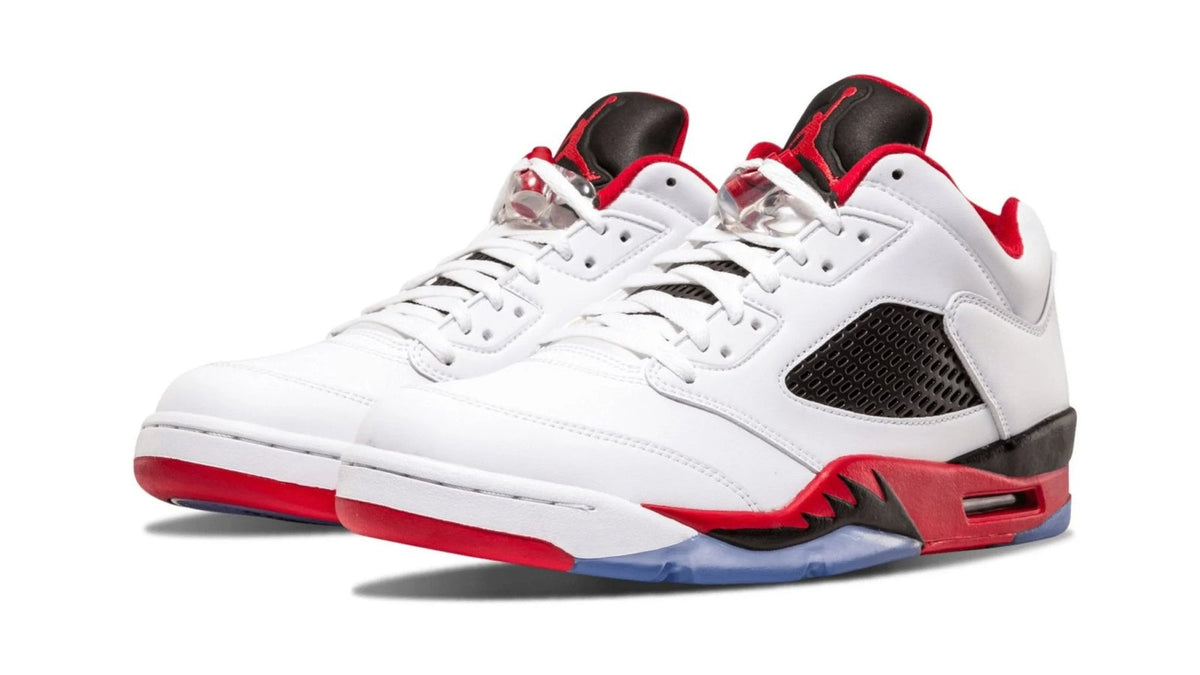 Air Jordan 5 Retro Low "Fire Red" sneaker product image 2 | Foot Spikes