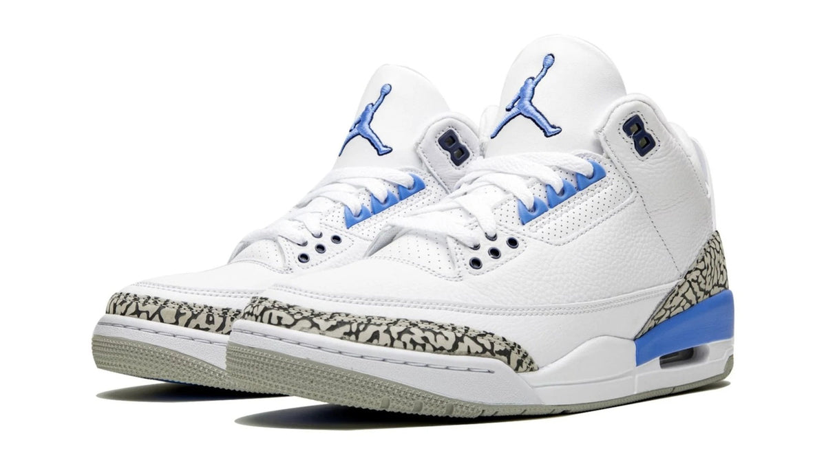 Air Jordan 3 Retro "UNC" sneaker product image 2 | Foot Spikes