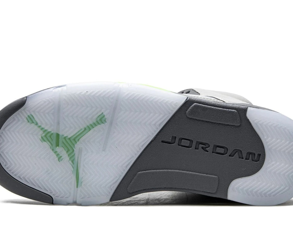 Air Jordan 5 Retro "Green Bean 2022" sneaker product image 5 | Foot Spikes
