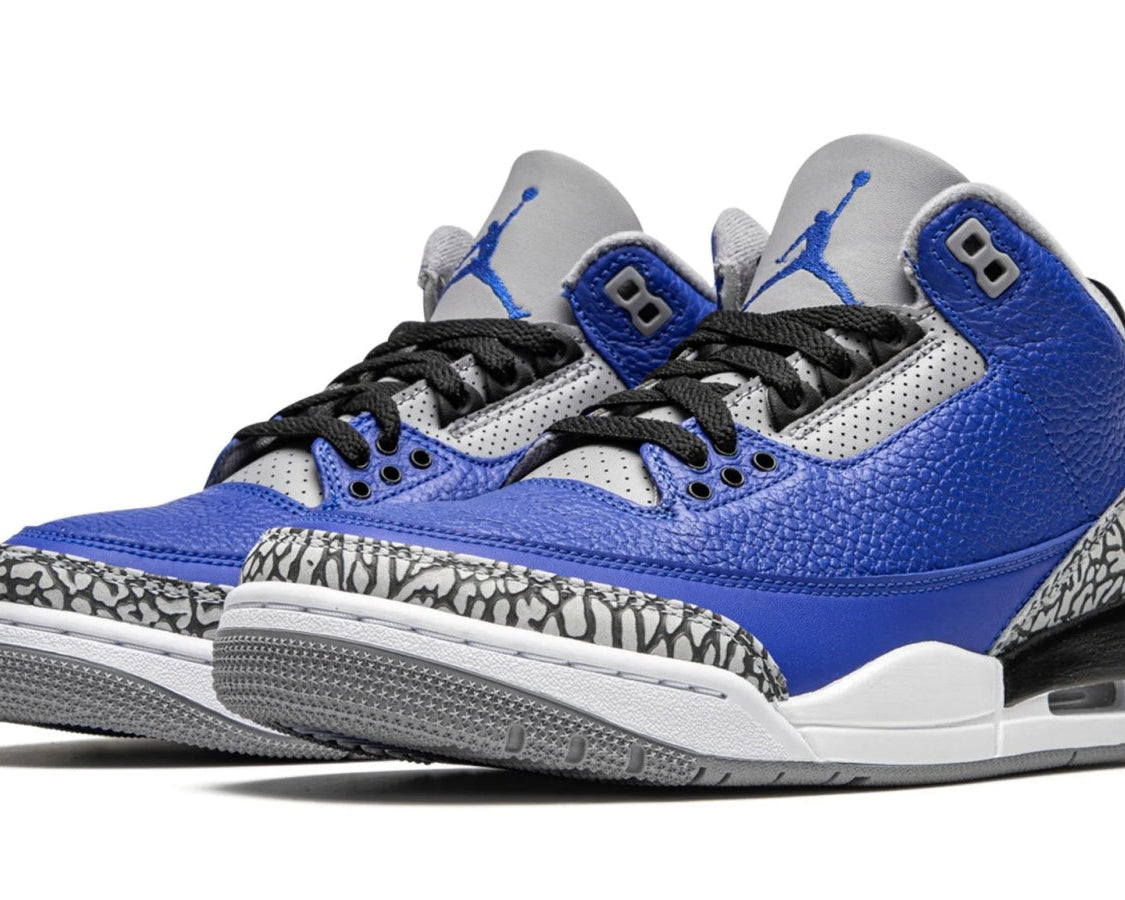 Air Jordan 3 Retro "Blue Cement" sneaker product image 2 | Foot Spikes