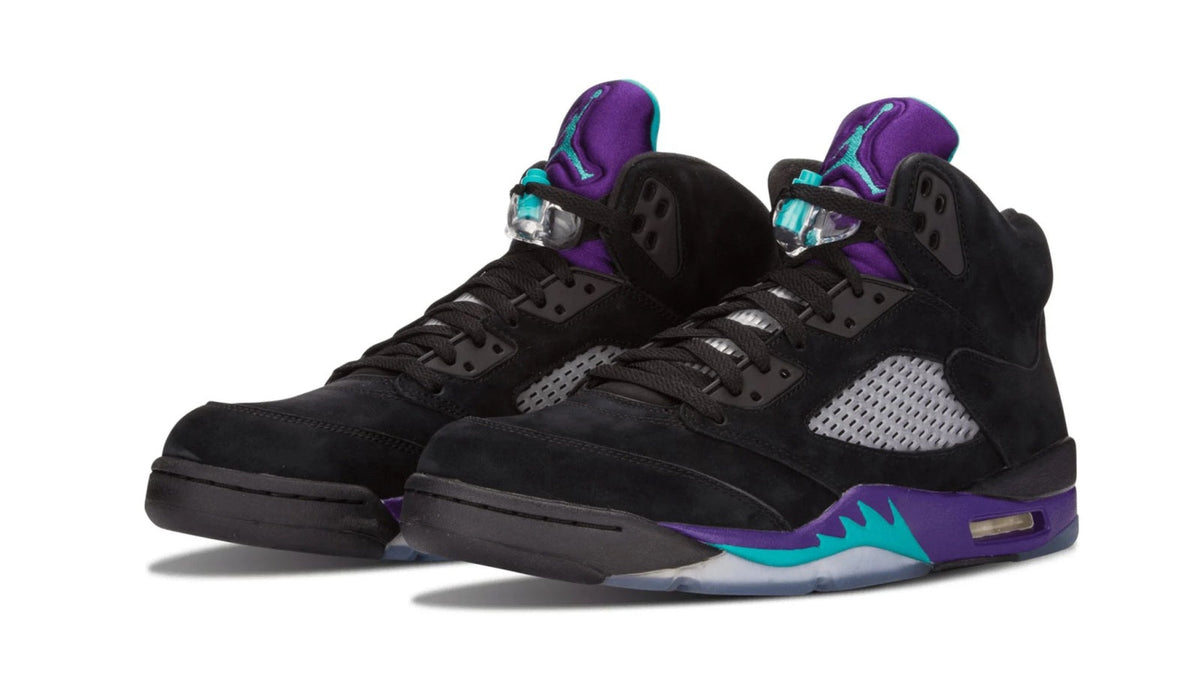 Air Jordan 5 Retro "Black Grape" sneaker product image 2 | Foot Spikes