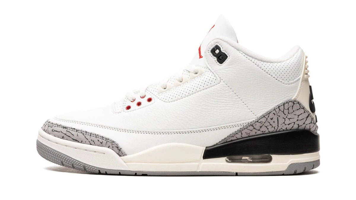 Air Jordan 3 "White Cement Reimagined 2023" sneaker product image 1 | Foot Spikes