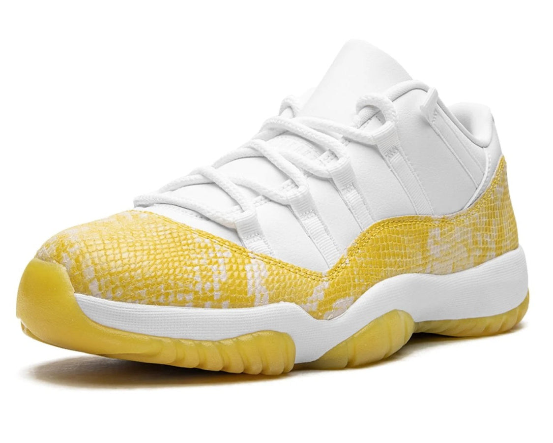 AIR JORDAN 11 LO WMNS "Yellow Snakeskin" sneaker product image 3 | Foot Spikes