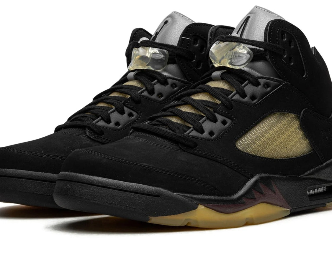 Air Jordan 5 "A Ma Maniére- Black" sneaker product image 2 | Foot Spikes
