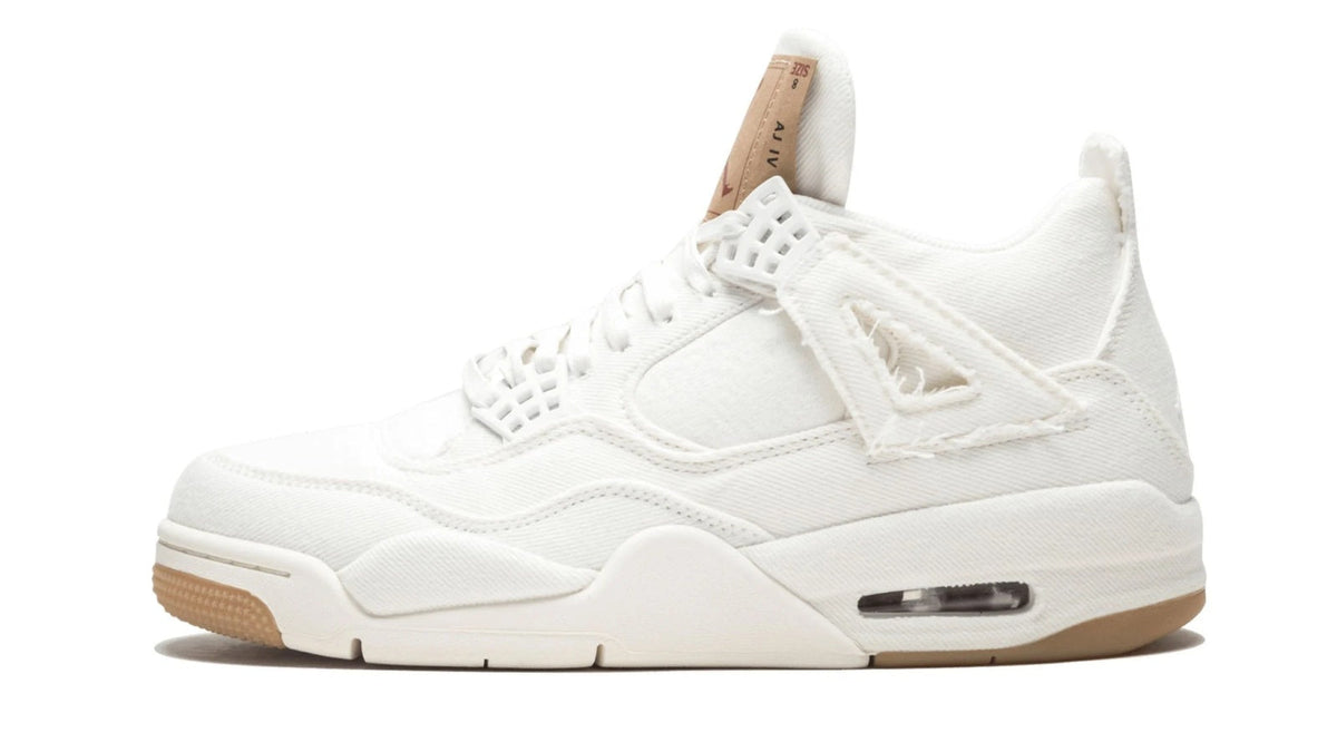 Air Jordan 4 Retro Levis NRG "White Denim" sneaker product image 1 | Foot Spikes