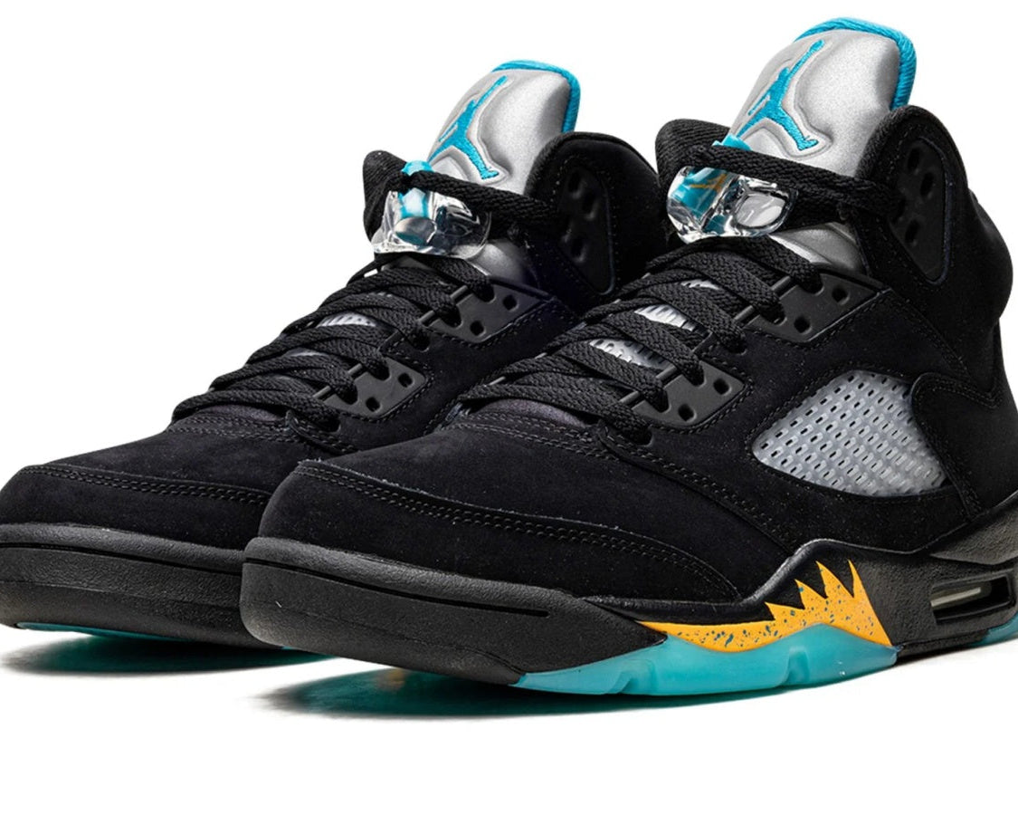 Air Jordan 5 "Aqua" sneaker product image 2 | Foot Spikes