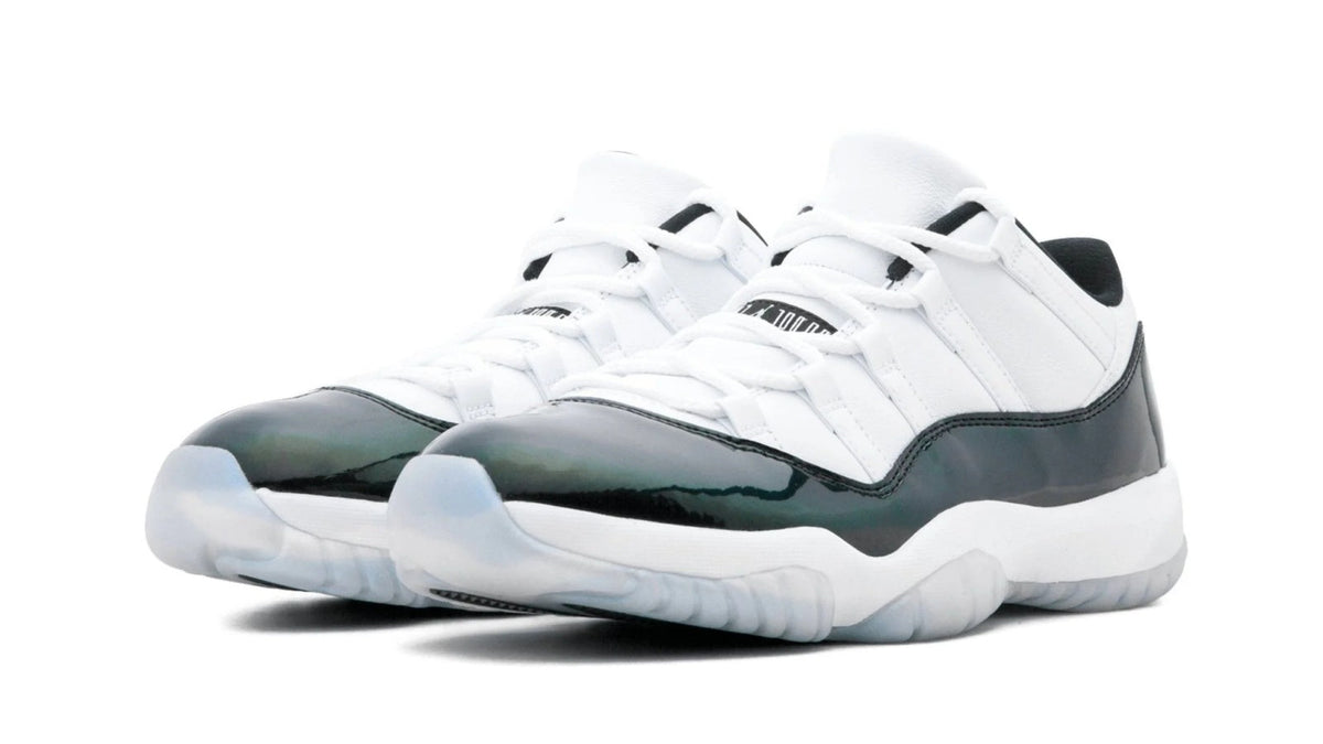 Air Jordan 11 Retro Low "Easter Emerald" sneaker product image 2 | Foot Spikes