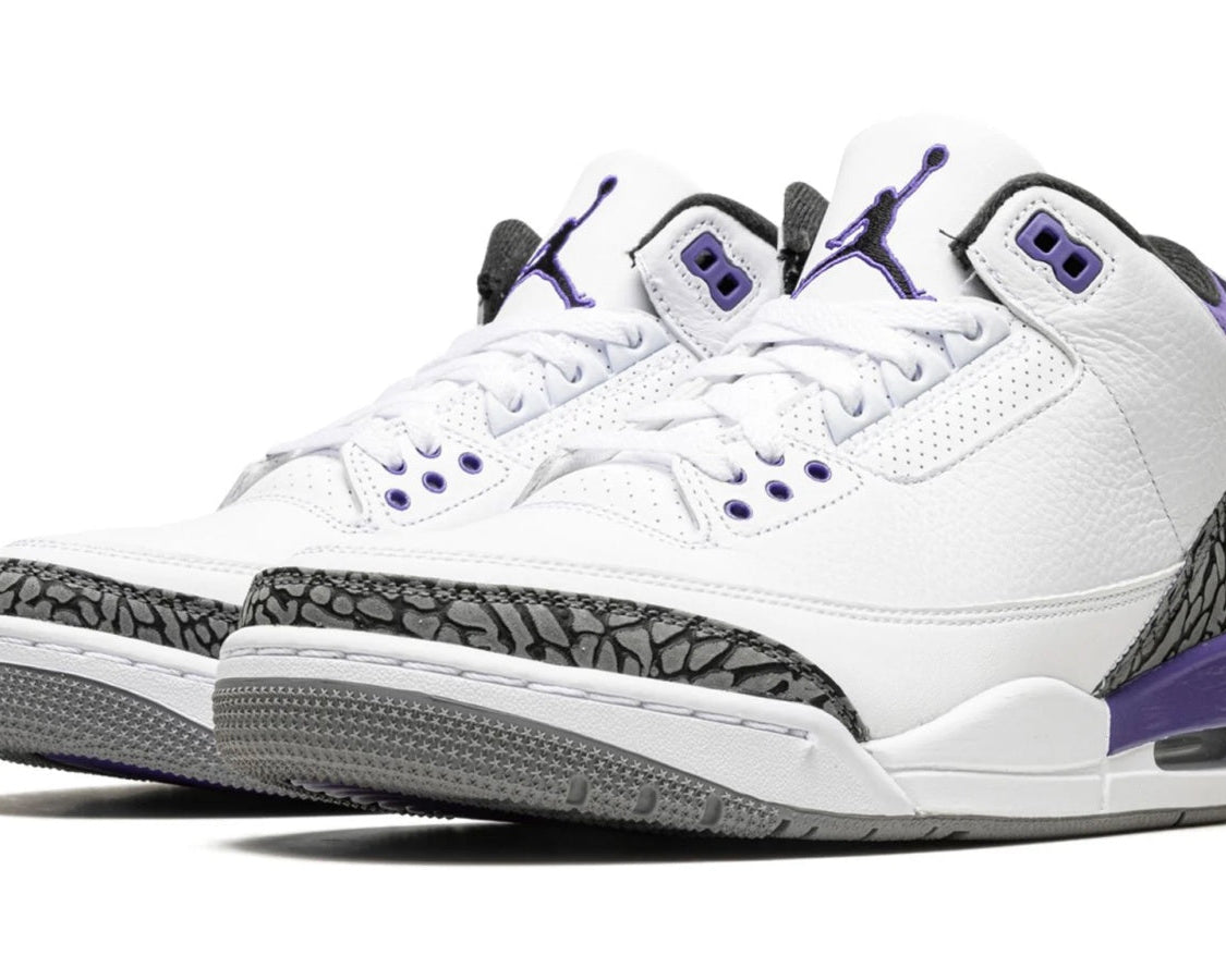 Air Jordan 3 "Dark Iris" sneaker product image 2 | Foot Spikes