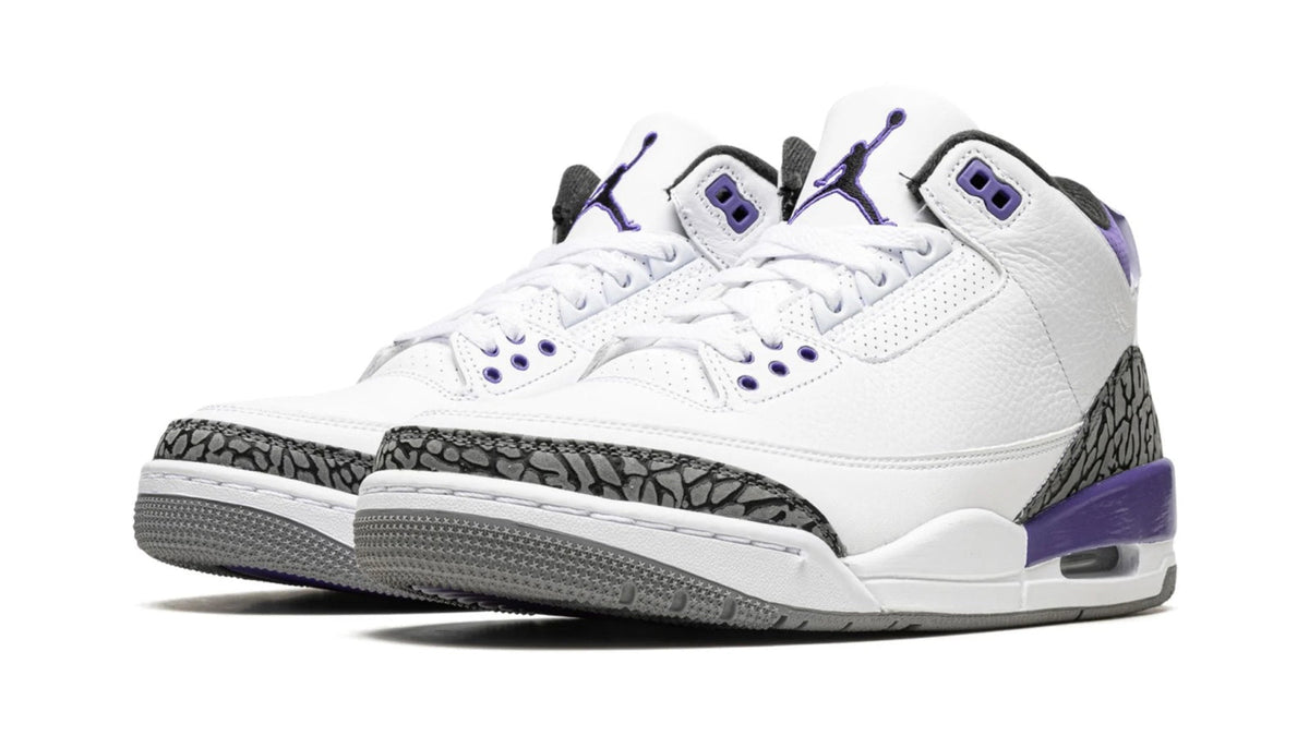 Air Jordan 3 "Dark Iris" sneaker product image 2 | Foot Spikes