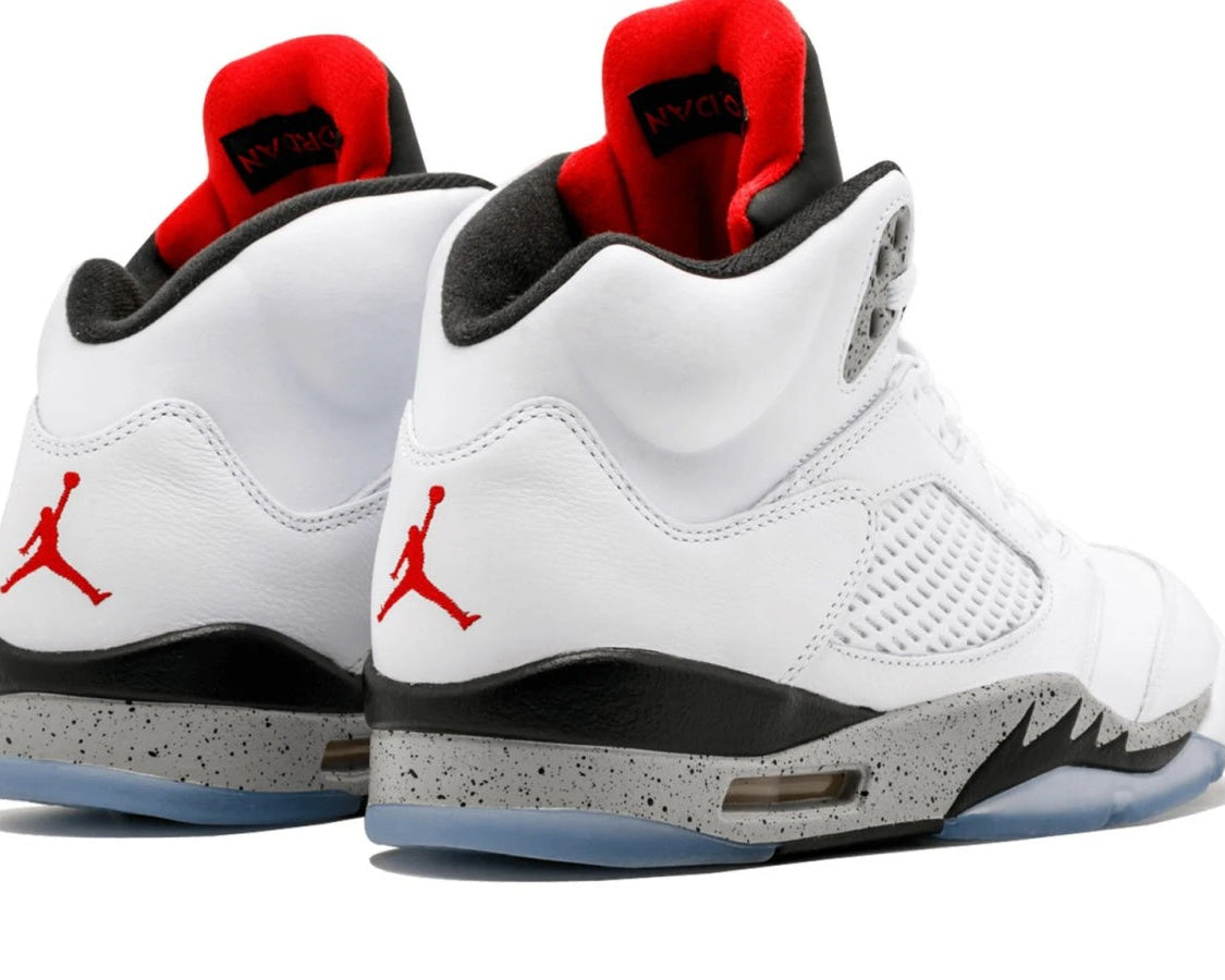 Air Jordan 5 Retro "CEMENT" sneaker product image 4 | Foot Spikes