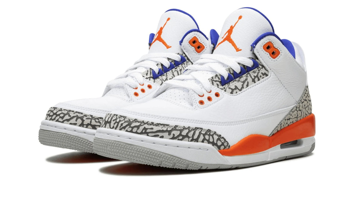 Air Jordan 3 Retro "Knicks" sneaker product image 2 | Foot Spikes