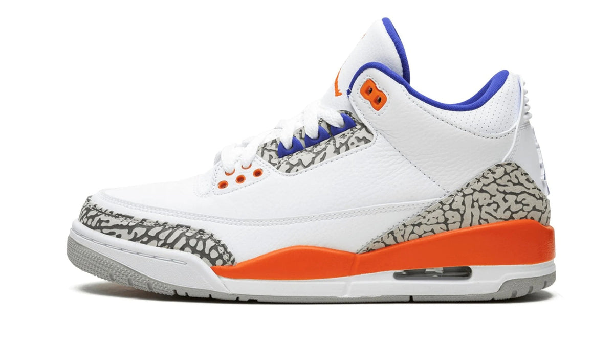 Air Jordan 3 Retro "Knicks" sneaker product image 1 | Foot Spikes