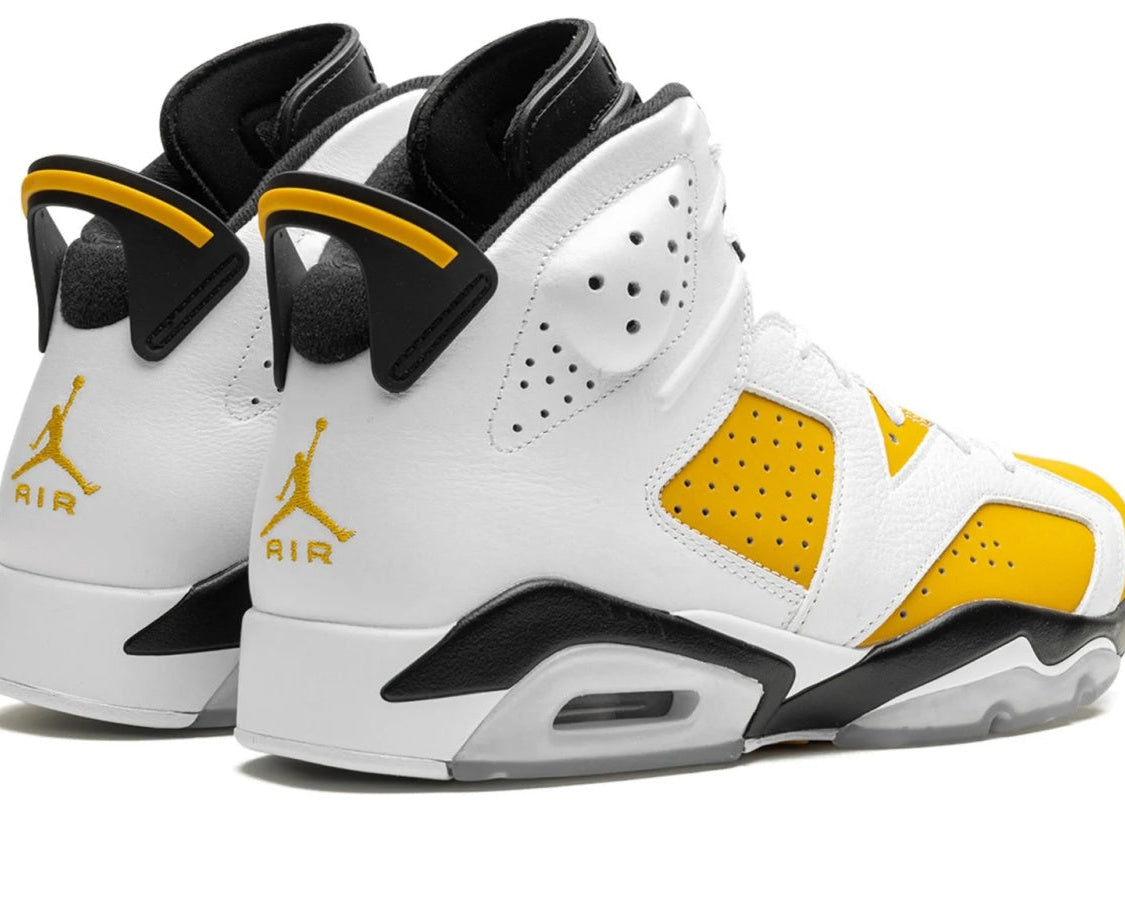 Air Jordan 6 "Yellow Ochre" sneaker product image 4 | Foot Spikes