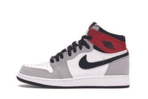 Air Jordan 1 High Light Smoke Grey GS sneaker product image 5 | Foot Spikes