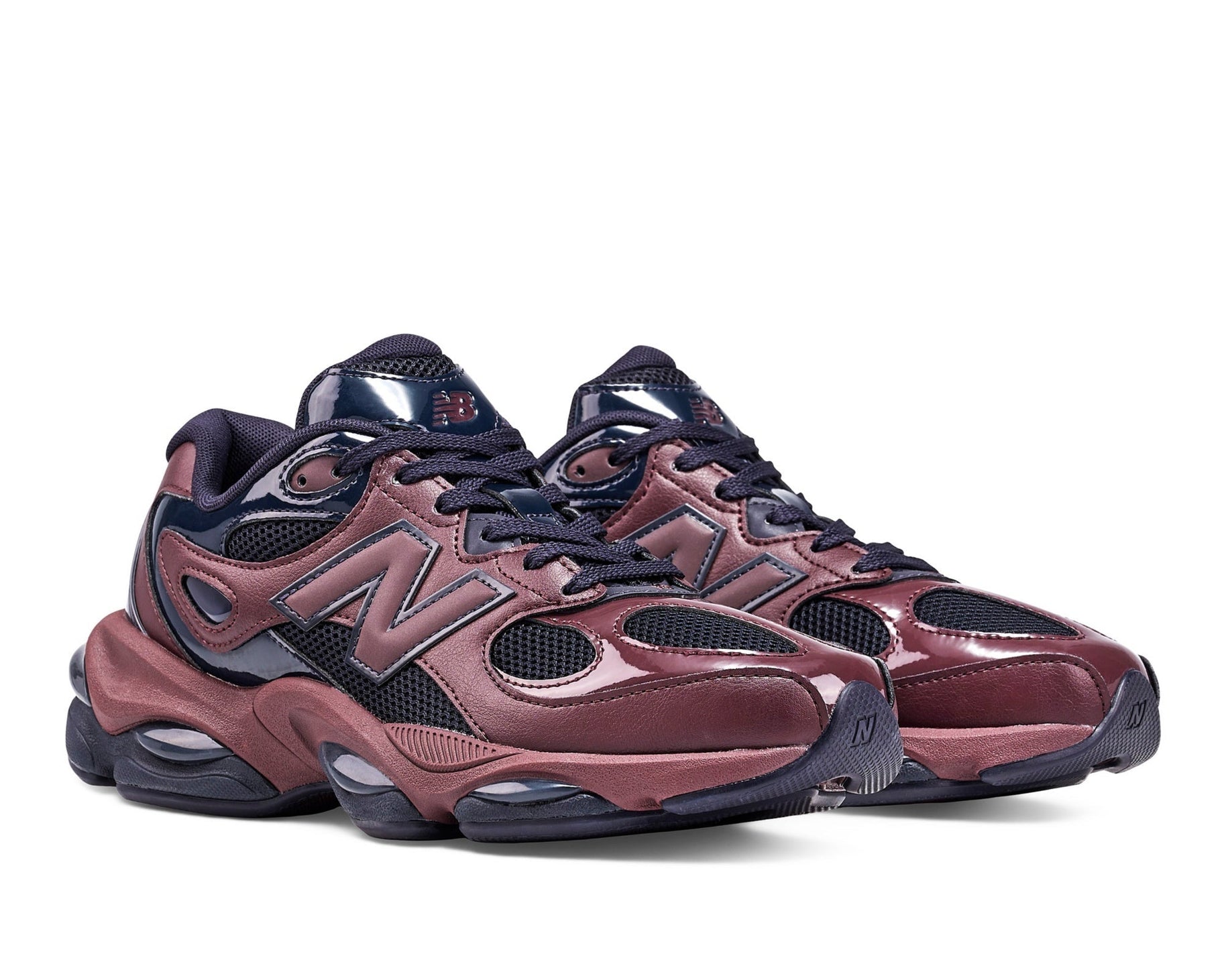 New Balance 983 "Cherry Leather / Dark Night" sneaker product image 2 | Foot Spikes