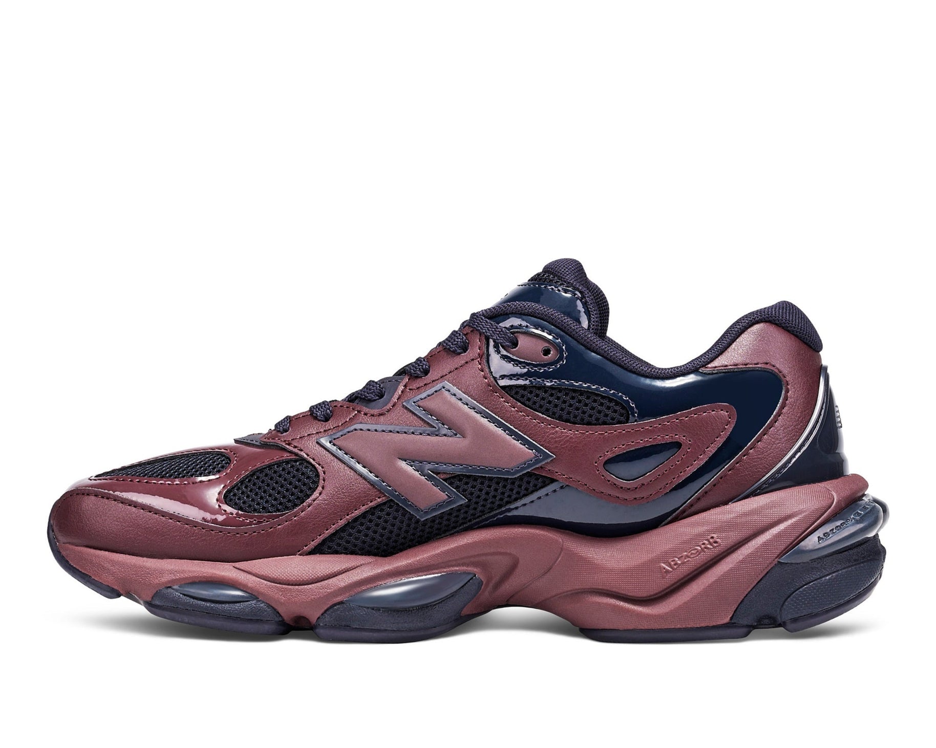 New Balance 983 "Cherry Leather / Dark Night" sneaker product image 3 | Foot Spikes