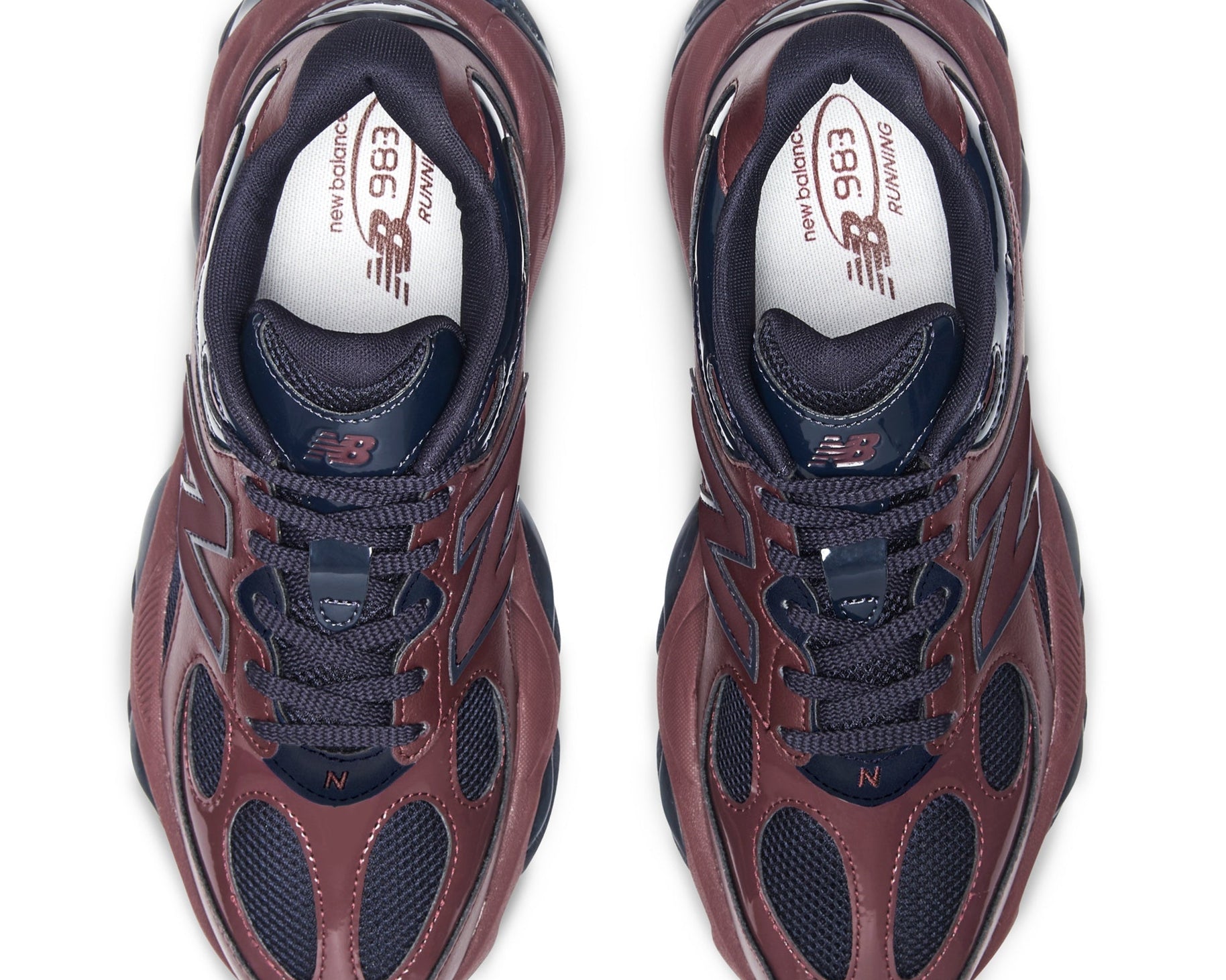 New Balance 983 "Cherry Leather / Dark Night" sneaker product image 4 | Foot Spikes