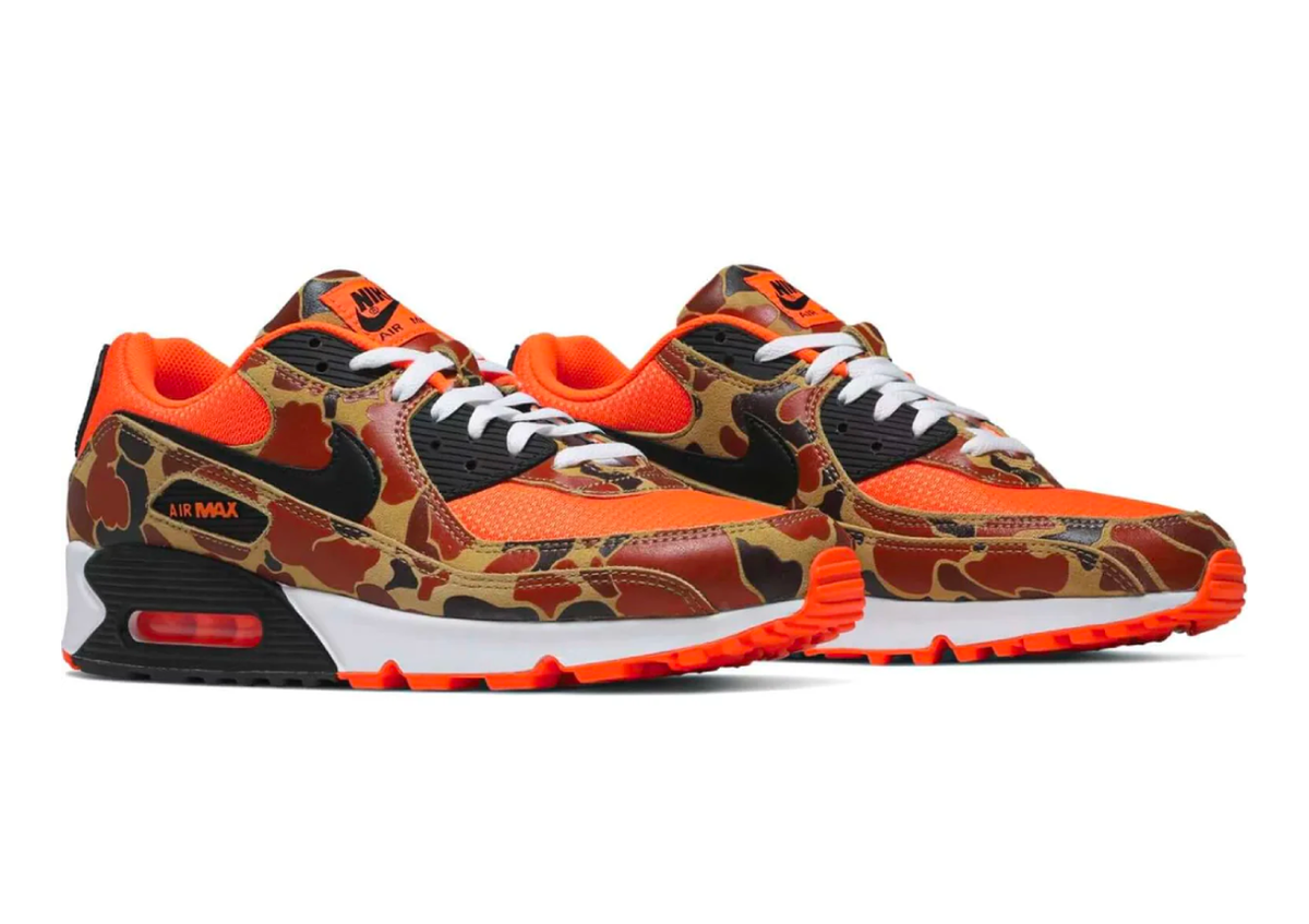 Nike Air Max 90 SP Orange Camo sneaker product image 2 | Foot Spikes
