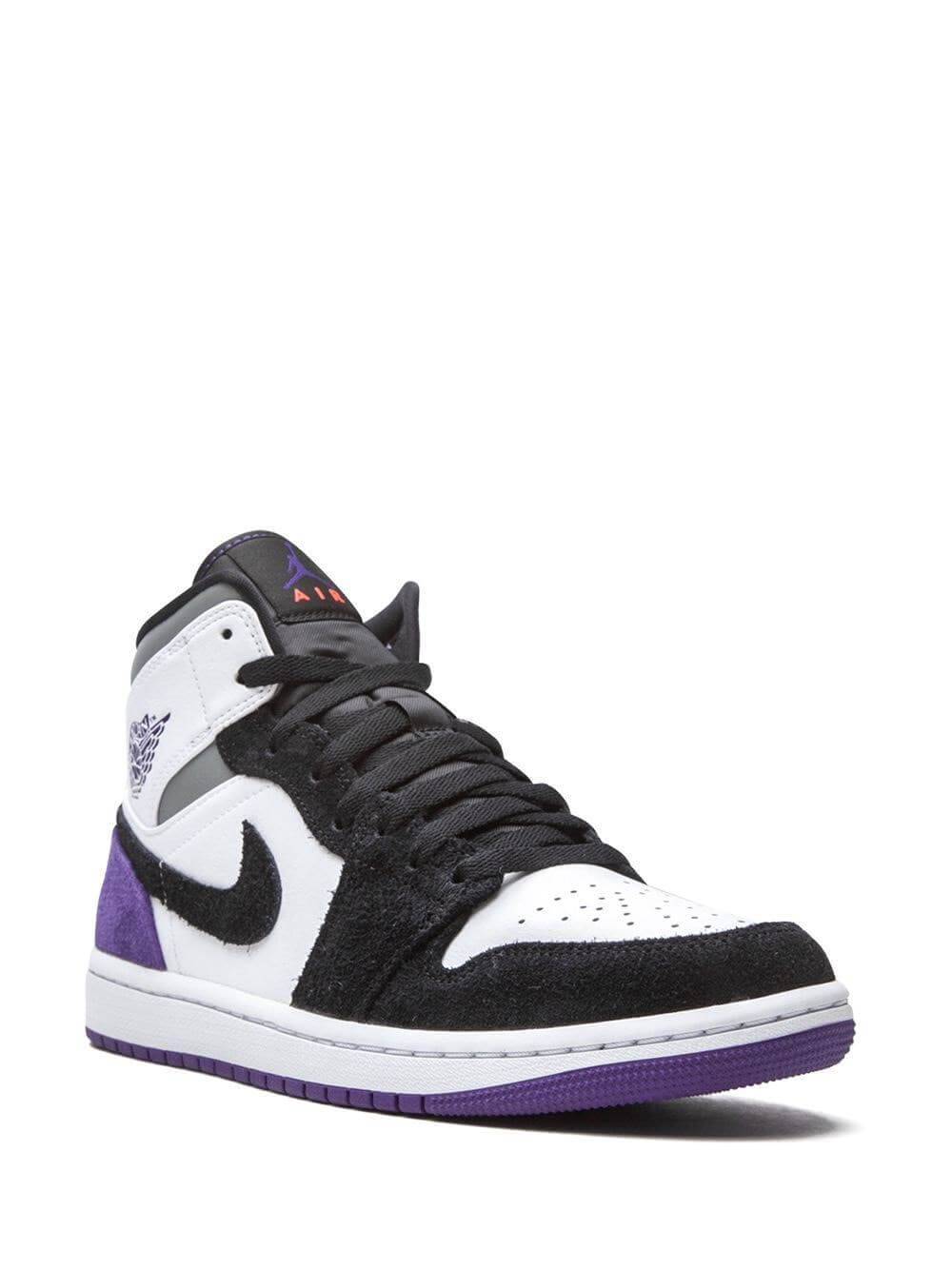 Air Jordan 1 Mid SE Purple sneaker product image 6 | Foot Spikes