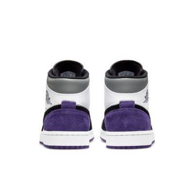 Air Jordan 1 Mid SE Purple sneaker product image 2 | Foot Spikes