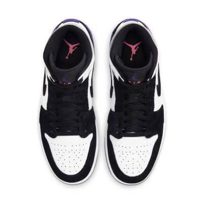 Air Jordan 1 Mid SE Purple sneaker product image 4 | Foot Spikes